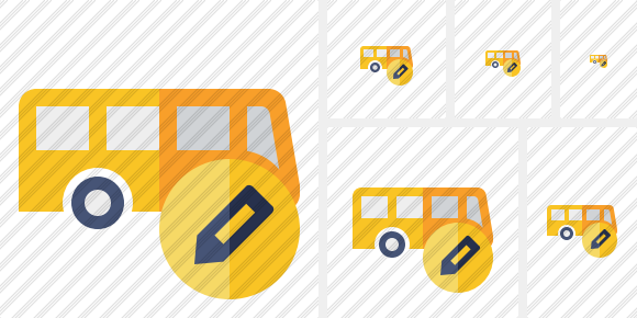 Bus Edit Icon