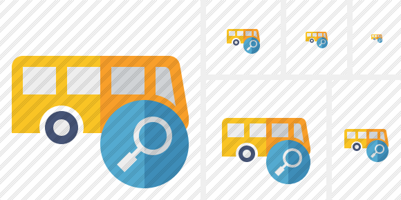 Bus Search Icon