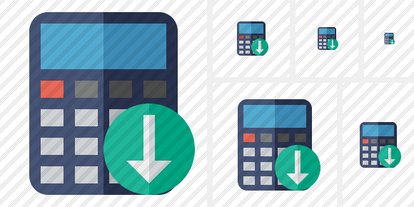 Calculator Download Symbol