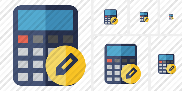 Calculator Edit Icon Calculator Edit Icon