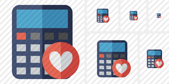 Calculator Favorites Icon Calculator Favorites Icon