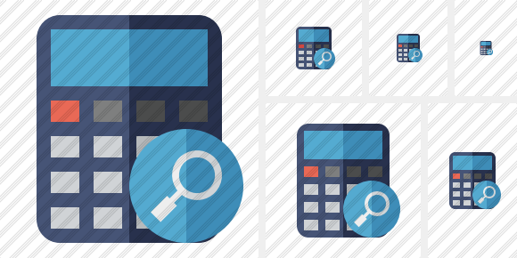 Calculator Search Icon Calculator Search Icon