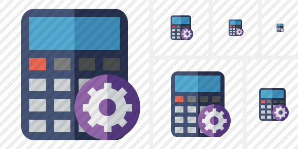 Calculator Settings Icon Calculator Settings Icon