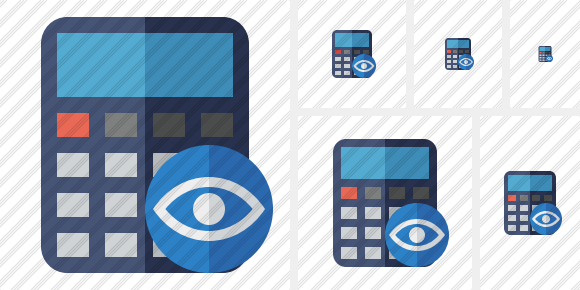 Calculator View Icon Calculator View Icon