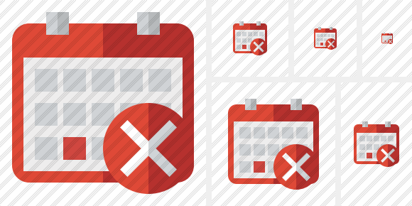 Calendar Cancel Icon Calendar Cancel Icon