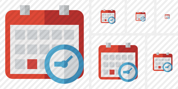 Calendar Clock Icon Calendar Clock Icon