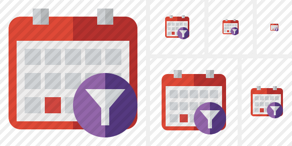 Calendar Filter Icon Calendar Filter Icon