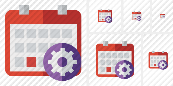 Calendar Settings Icon Calendar Settings Icon