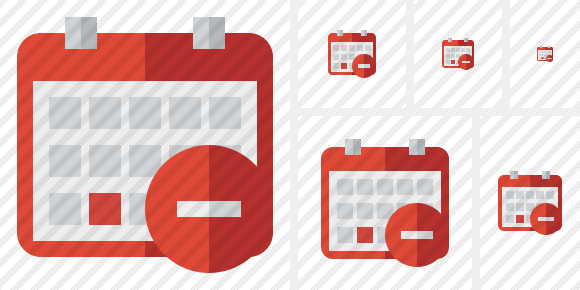 Calendar Stop Icon Calendar Stop Icon
