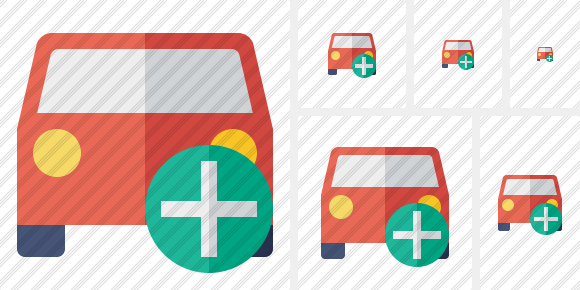 Car 2 Add Icon Car 2 Add Icon