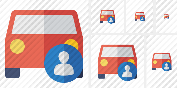 Car 2 User Icon Car 2 User Icon