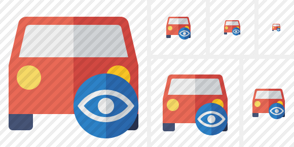 Car 2 View Icon Car 2 View Icon