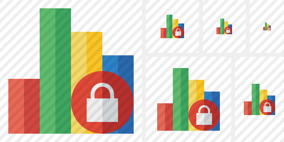 Icono Chart Lock