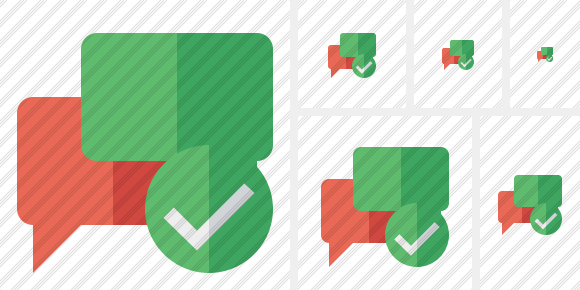 Chat 2 Ok Icon Chat 2 Ok Icon