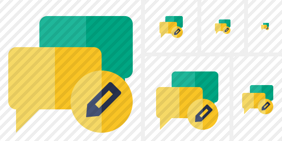 Chat Edit Symbol Chat Edit Symbol