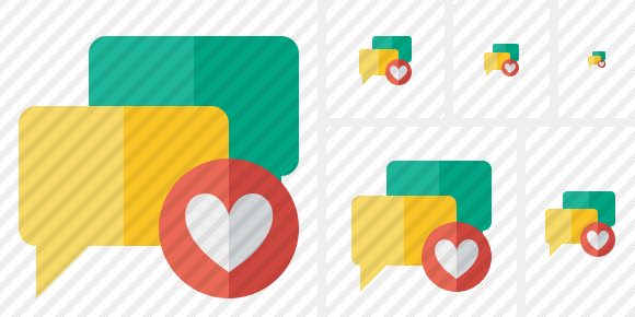 Chat Favorites Symbol Chat Favorites Symbol