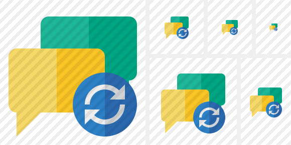 Chat Refresh Symbol Chat Refresh Symbol