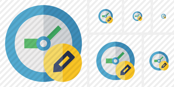 Clock Edit Symbol Clock Edit Symbol