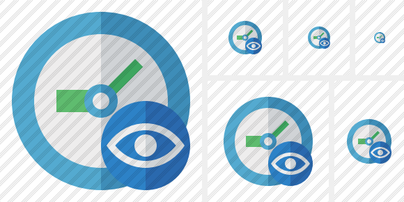 Clock View Symbol Clock View Symbol