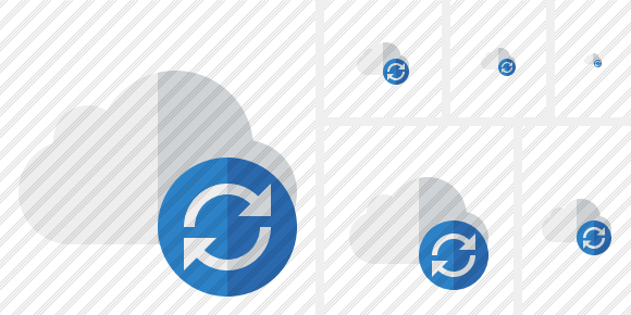 Cloud Refresh Symbol Cloud Refresh Symbol