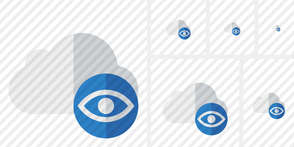 Cloud View Symbol Cloud View Symbol