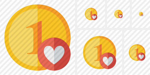 Coin Favorites Icon Coin Favorites Icon