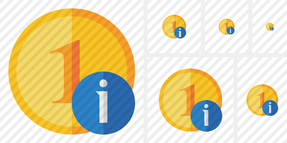 Coin Information Icon Coin Information Icon