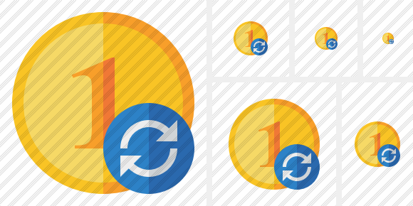 Coin Refresh Icon Coin Refresh Icon