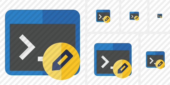 Command Prompt Edit Symbol