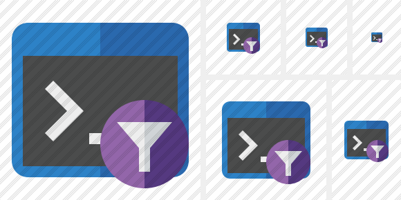 Command Prompt Filter Symbol