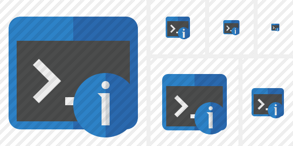 Command Prompt Information Symbol