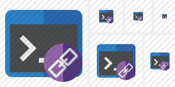 Command Prompt Link Symbol