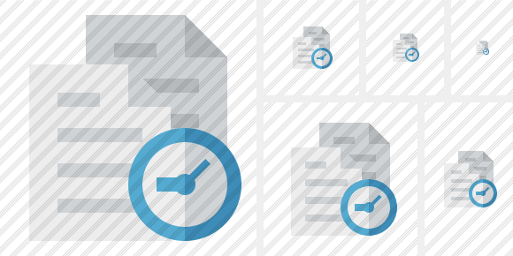 Copy Clock Symbol Copy Clock Symbol
