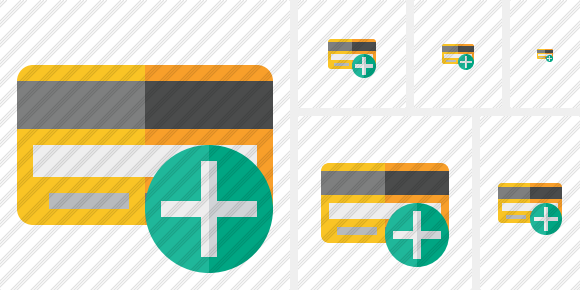 Credit Card Add Icon Credit Card Add Icon