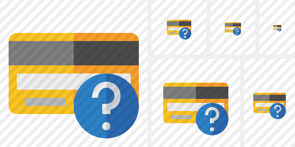 Credit Card Help Icon Credit Card Help Icon