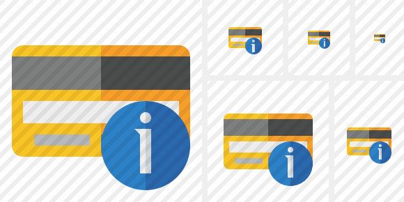 Credit Card Information Icon Credit Card Information Icon