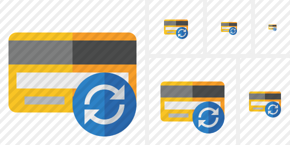 Credit Card Refresh Icon Credit Card Refresh Icon