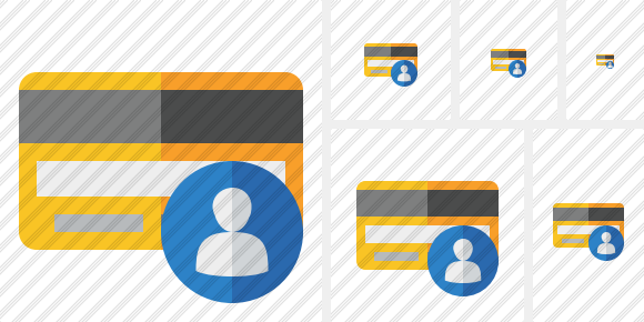 Credit Card User Icon Credit Card User Icon