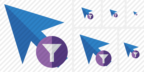 Cursor Filter Symbol Cursor Filter Symbol