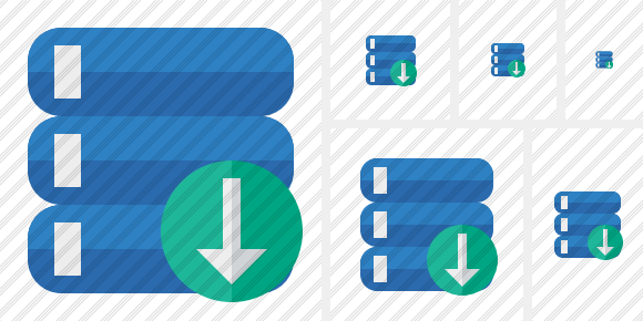 Database Download Symbol