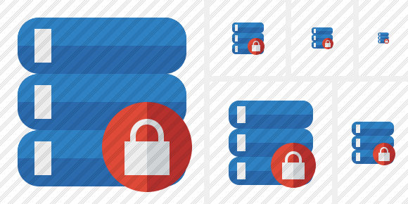 Database Lock Symbol