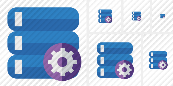 Database Settings Symbol