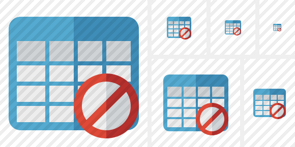 Icono Database Table Block