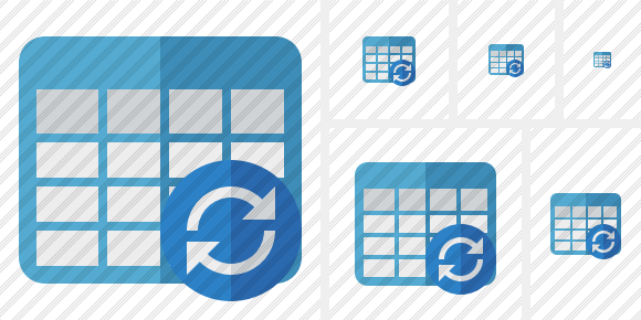 Icono Database Table Refresh