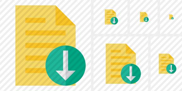 Document 2 Download Symbol