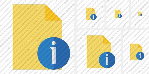 Document Blank 2 Information Symbol