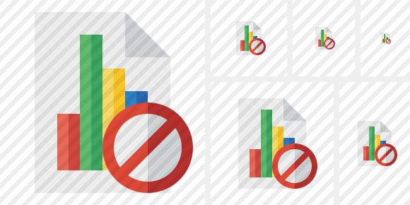 Document Chart Block Symbol