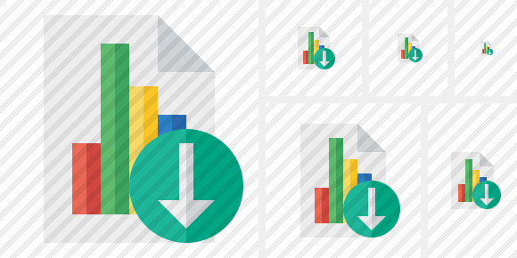 Document Chart Download Symbol