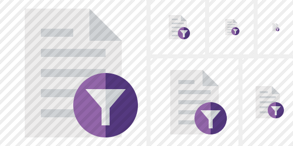 Document Filter Symbol