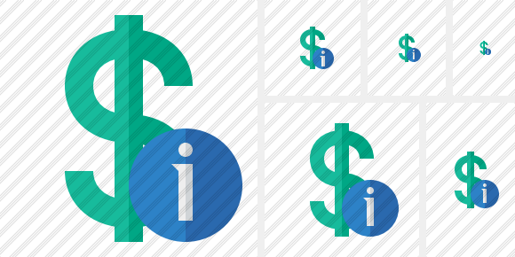 Dollar Information Icon Dollar Information Icon